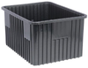 Conductive Dividable Grid Container, Blk; Bin Colour Quantum Storage - 42AC4648 - Newark, An Avnet Company