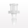 Female Luer Lock Connector to Barb, Natural - LF4170 - Qosina Corp.