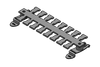 KAFM-EMC Cable Assembly With Strain Relief- for Shield Grounding and Simultaneous Strain Relief -- 36448 - Image