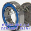 61801-2RS Ceramic Bearing ABEC-5 Si3N4 12x21x5 - Kit8566 - NationSkander California Corporation