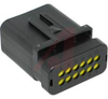 CONNECTOR, AMPSEAL 16, CAP ASSEMBLY, 12POSITION, 14-18 AWG, RED - 70084787 - Allied Electronics, Inc.