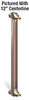 Steel Liquid Level Gage with Shut-Off, 58” Centerline, Back Mount 1/2