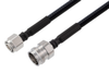 2.2-5 Male to 4.3-10 Female Low PIM Cable 200 CM Length Using 1/4 inch Superflexible Coax - PE3C8052-200CM - Pasternack