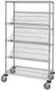 Cart, 2 Flat / 3 Slanted Shelves; Height Quantum Storage - 42AC5096 - Newark, An Avnet Company