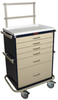 Classic Six Drawer Anesthesia Workstation Key Lock Spec.. - 6451 - Harloff Company, Inc. (The)