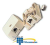 Leviton 6P6C Mount Modular Jack, 110-Type Termination - 41036-IDA - TelephoneStuff.com