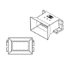 2×4 Blindmate Receptacle Shell - BMHSG-R - Anderson Power Products