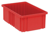 Dividable Grid Container, Red; Bin Colour Quantum Storage - 44AC4689 - Newark, An Avnet Company