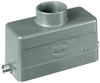 Hood, 24B, Top Entry, Aluminium, Pg29; Heavy Duty Connector Type Harting - 04C8825 - Newark, An Avnet Company
