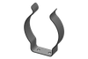 EMC Shield Clamps, Single- for Direct Mounting via Rivets - 36218 - icotek Corp