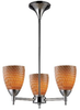 10154/3PC-C Mini Chandeliers-Glass Shade - 638271 - Capital Lighting, Inc.