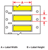 PermaSleeve PS Polyolefin Wire Marking Sleeves - Yellow -- B33D-375-2-344YL