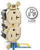 Leviton Wide Body , NEMA 5-20R, Duplex Receptacle - 5362 - TelephoneStuff.com