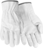 Red Steer 1665 White Medium Grain Pigskin Leather Driver's Gloves - Keystone Thumb - Uncoated - 1665 MD - 1665 MD - R. S. Hughes Company, Inc.
