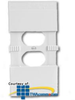 Leviton Child Resistant Wallplate (Pkg of 5) - 89000 - TelephoneStuff.com