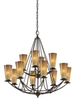 Chandelier - F2605/8+4MBZ - Generation Brands