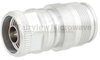 Low PIM N Male (Pulg) to 4.3-10 Female (Jack) Adapter, Tri-Metal Plated Brass Body, 1.08 VSWR - FMAD1098 - Fairview Microwave Inc.