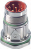 76154000 - LAPP EPIC® POWER LS1 Style G5 - Straight Panel Mount Inlet Connector - Male Contacts & Locknut - 3 + PE + 4 Configuration - OLF76154000 - Lapp Tannehill