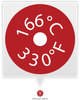 HOT SPOT 330F/166C TEMPERATURE RECORDER - HS330 - Telatemp Corporation