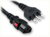 CEI 23-16 ITALIAN to IEC-60320-C13 AUTO-LOCK HOME // Power Cords // International Power Cords // Italy Power Cords -- 8550.098AL - Image