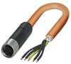 Sensor Cord, M12 Rcpt, Free End, 3M Rohs Compliant Phoenix Contact - 14AJ3040 - Newark, An Avnet Company