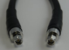 Cable/Wire & Assemblies; RF/Coaxial; Jumper Cables - CDM-100J/SM/18IN/SM - CDM Inc.