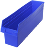 Store-More 8 Shelf Bin, Blue; Bin Colour Quantum Storage - 44AC6867 - Newark, An Avnet Company