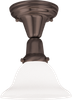 EDISON COLLECTION  SEMI FLUSH - 18 - Hudson Valley Lighting
