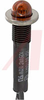 Indicator,Pnl-Mnt;Neon;Red;Oil Tight;125 VAC;0.38 in.;MH;22AWG Wire Leads - 70130287 - Allied Electronics, Inc.