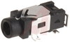 2.5MMin SMT Jack, Stereo, dual open circuit - 70214424 - Allied Electronics, Inc.