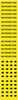 Brady B-946 Black on Yellow Vinyl Self-Adhesive Pipe Marker - 2 1/4 in Height - 1/2 in Character Height - 2 3/4 in Length - Printed Msg = HIGH PRESSURE STEAM with Right Arrow - 7141-3C - 754476-81568 - R. S. Hughes Company, Inc.