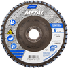 Norton Metal ZA Coarse Center Mount Fiberglass Flat Flap Disc -- 66254491772 - Image