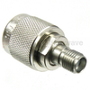 SMA Female (Jack) to TNC Male (Plug) Adapter, Passivated Stainless Steel Body, High Temp, 1.2 VSWR - SM4766 - Fairview Microwave Inc.