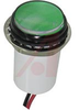 Indicator, Watertight LED;Green;1000fL;11/16In.;5VDC;Panel;6In. Wire;-25degC;85d - 70082073 - Allied Electronics, Inc.