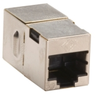 CAT5e Coupler, Cross-Pinned, Unshielded, Silver, 10-Pack - FM568-R2-10PAK - Visual Sound, Inc.