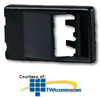 Panduit® Mini-Com Snap-On Modular Furniture Faceplates - CFFPA2 - TelephoneStuff.com