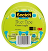 3M Scotch 920 Green Apple Duct Tape - 1.88 in Width x 20 yd Length - 91532 - 051141-91532 - R. S. Hughes Company, Inc.