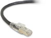 3FT Black CAT6 250MHz Patch Cable F/UTP CM Locking Snagless - C6PC70S-BK-03 - Black Box