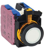Switch, Pushbutton, Illuminated, 4Pst, 10A, 240V, White; Product Range Idec - 19X1254 - Newark, An Avnet Company