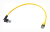 Patch Cord, Rj45 Plug-Plug, 19.7, Yel; Lan Category Harting - 42AH1465 - Newark, An Avnet Company