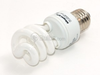 9 Watt, 120 Volt Bright White Spiral CFL Bulb - S28009-5000 - bulbs.com