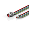ZK7314-AS00-0xxx | B23, ECP cable, PUR, 5 G 4.0 mm² + (1 x 4 x AWG22), drag-chain suitable, key 1 (2 x 24 V DC + PE) -  - Beckhoff Automation LLC