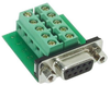 DB9 female connector for field termination - DSB00106 - MilesTek Corporation