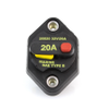 Eaton's Bussmann Series 25520-B-2 Mid-Range Circuit Breaker, Type III Reset, 20A, 32VDC -- 46972
