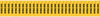 Brady B-946 Yellow on Black Vinyl Self-Adhesive Pipe Marker - 1/2 in Height - 2 1/4 in Length - Printed Msg = NITROUS OXIDE - 91951 -- 754476-91951