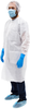LAB COAT W/KNITTED COLLAR AND CUFFS, LARGE, MEDISCA SAFE-SENSE™ - Image