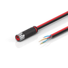 ZK7102-0600-0xxx | B12, ECP cable, PUR, 2 x 0.75 mm² + (1 x 4 x AWG22), drag-chain suitable, key 1 (24 V DC) -  - Beckhoff Automation LLC