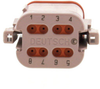 Rectangular Connectors, Heavy Duty - DT Series - DT06-08SD-CE01 - LADD Distribution