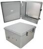 18x16x10 Polycarbonate Weatherproof Outdoor IP66 NEMA 4X Enclosure, 120 VAC MNT PLT DKGY - TEPC181610-100 - Transtector Systems, Inc.
