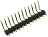 Board-Board Connector, Header, 12 Position, 1Row; Connector Systems Multicomp Pro - 08N6738 - Newark, An Avnet Company